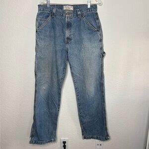 Levi strauss blue denim carpenter pants